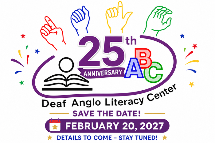 Logo du 25e anniversaire du DALC